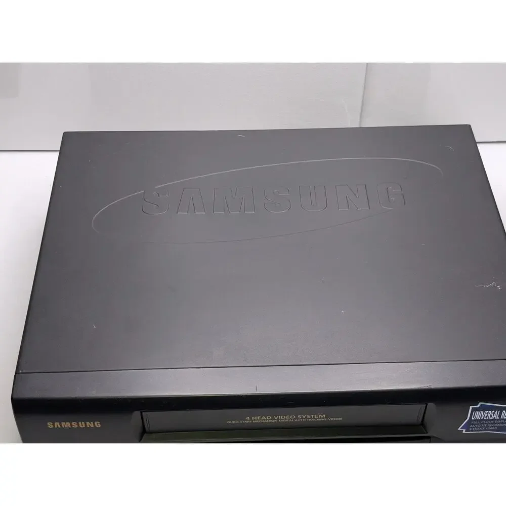 Samsung VR5608 VHS VCR 4 Head Video Cassette RecorderFOR PARTS REPAIR AS-IS